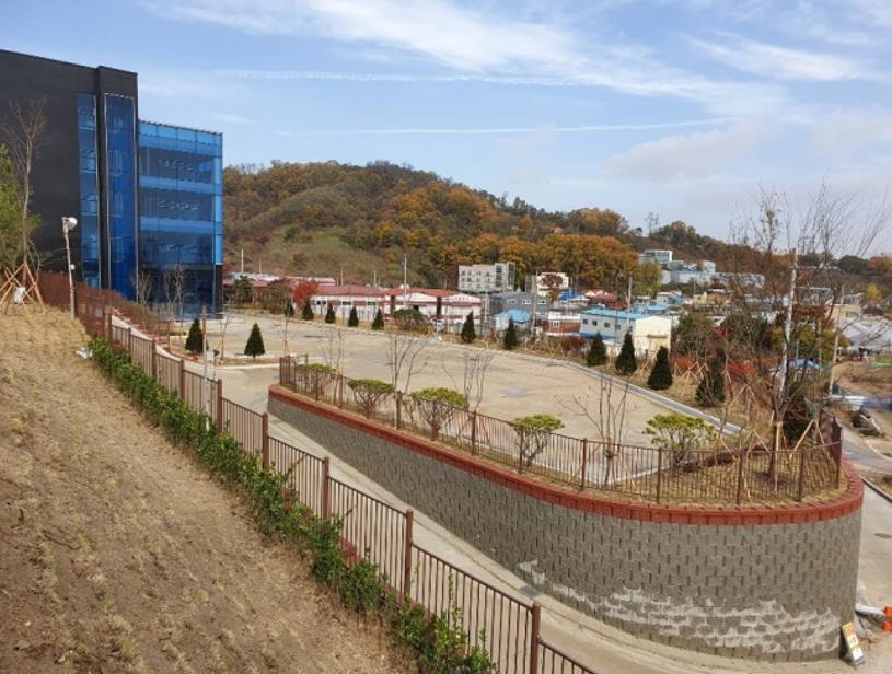 동탄 연구실 식재공사